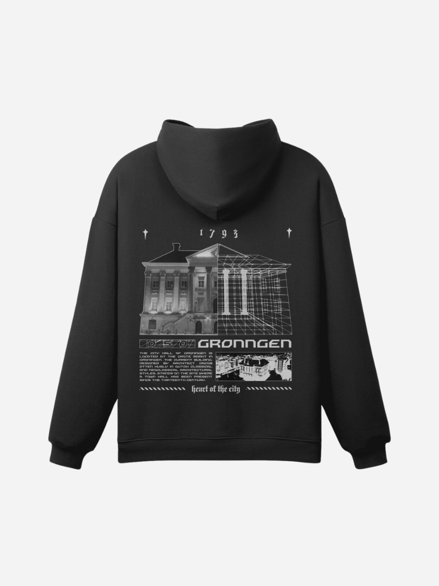 Groningen City Hall Tee 050 - Hoodie